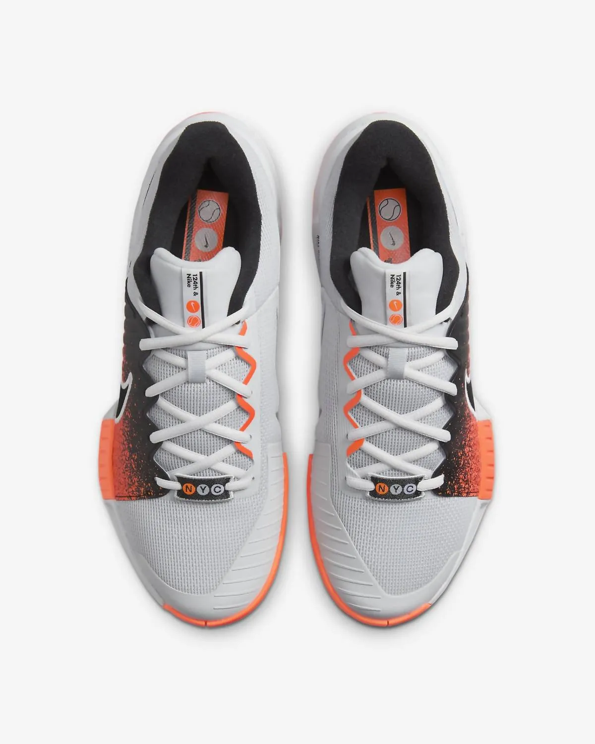 Men's Gp Challenge Pro Premium Hard Court Tennis Shoes In Pure Platinum / Black