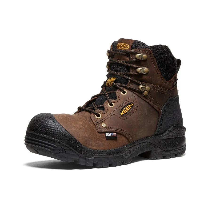 Men's Independence 6" Waterproof Boot (Soft Toe)  |  Dark Earth/Black