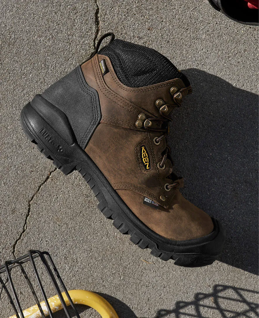Men's Independence 6" Waterproof Boot (Soft Toe)  |  Dark Earth/Black