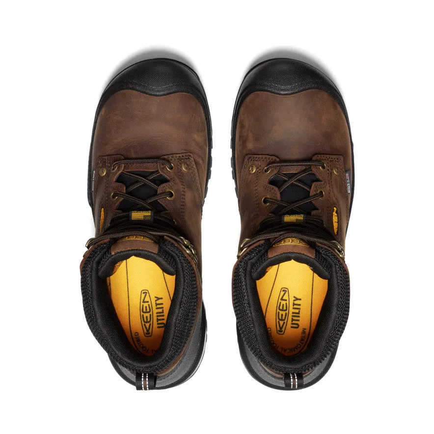 Men's Independence 6" Waterproof Boot (Soft Toe)  |  Dark Earth/Black
