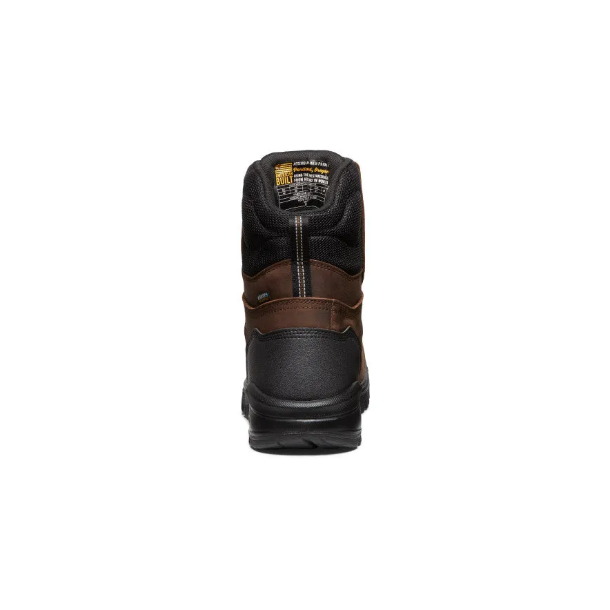 Men's Independence 8" Insulated Waterproof Boot (Carbon Toe)  |  Dark Earth/Black