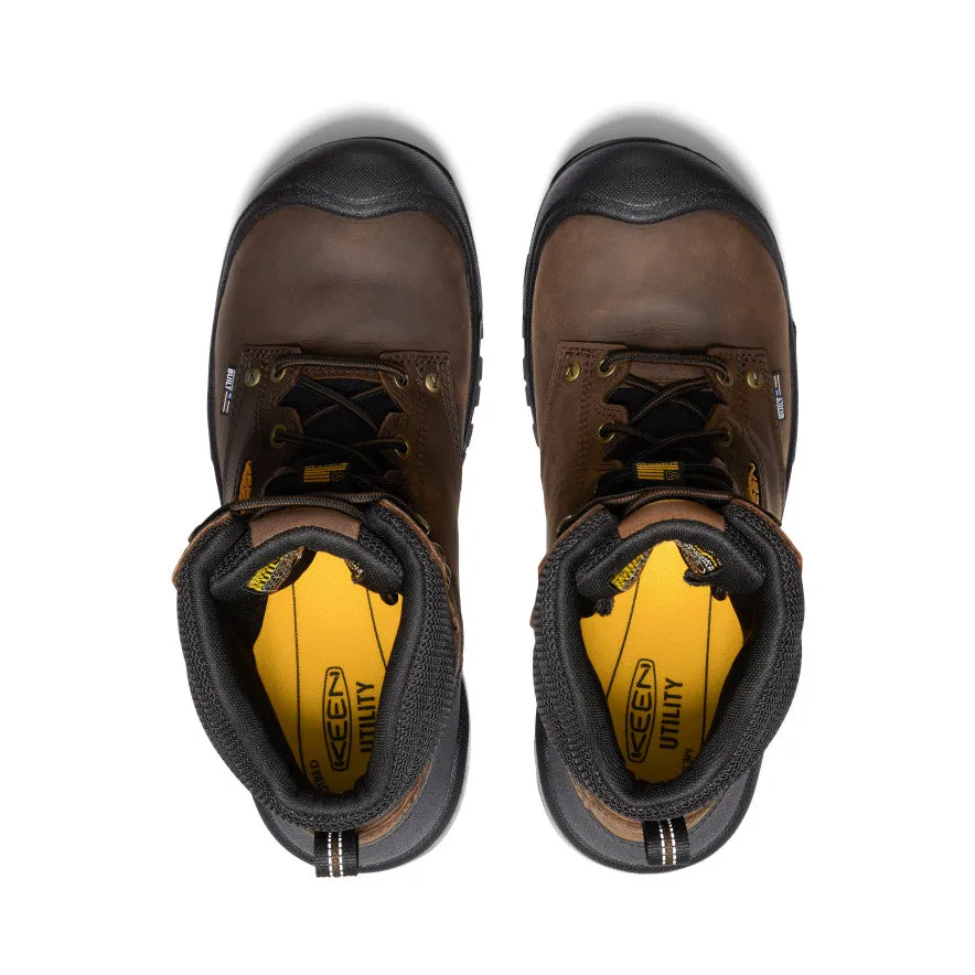 Men's Independence 8" Waterproof Boot (Soft Toe)  |  Dark Earth/Black
