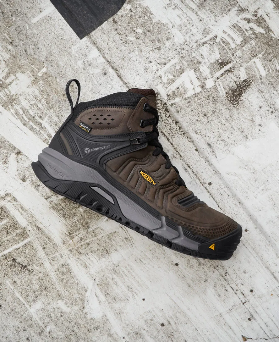 Men's Kansas City  Waterproof Mid (Carbon Toe)  |  Coffee Bean/Black