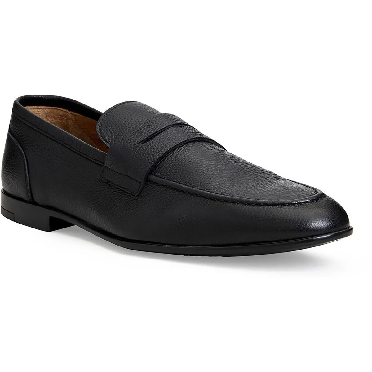 Mens Leather Slip on Loafers