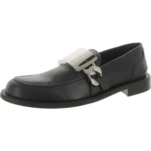 Mens Leather Slip-On Loafers