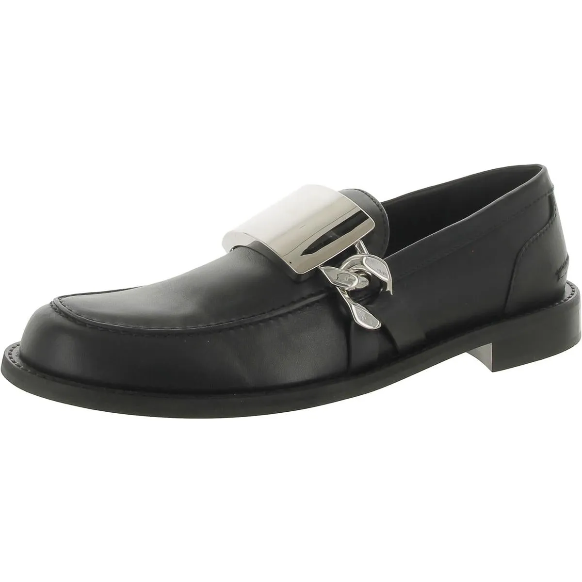 Mens Leather Slip-On Loafers
