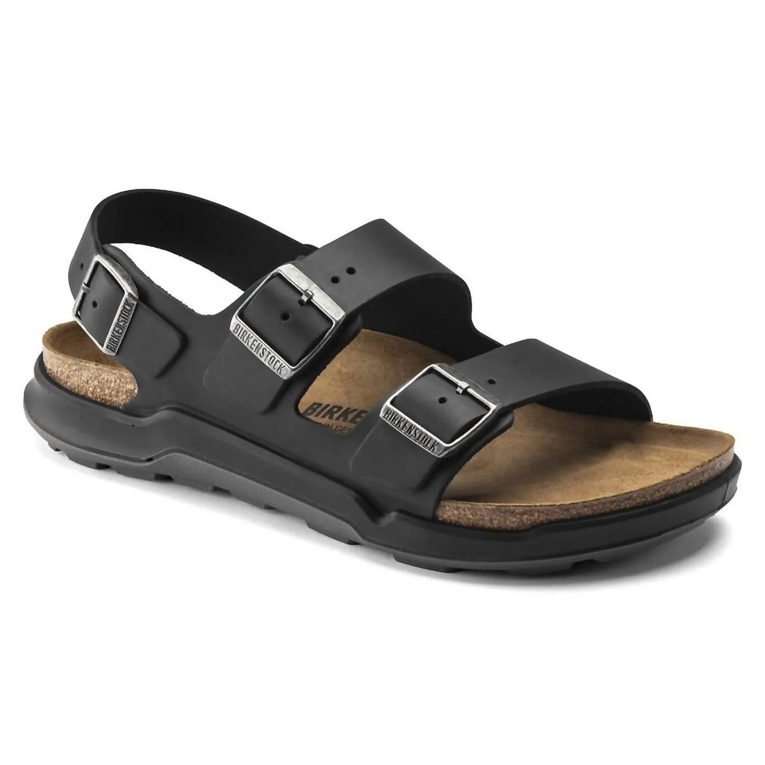 Men's Milano Rugged Sandals In Black