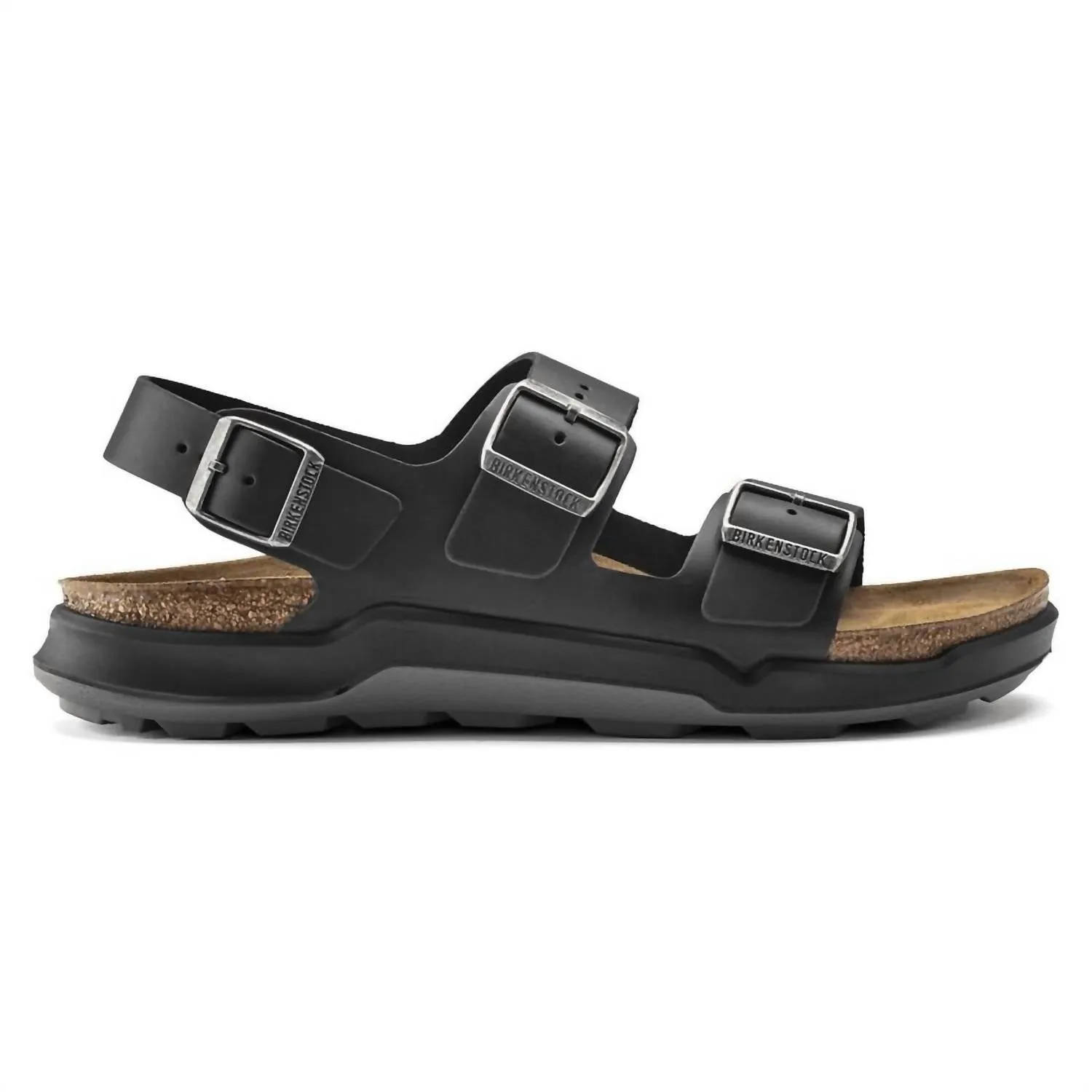 Men's Milano Rugged Sandals In Black