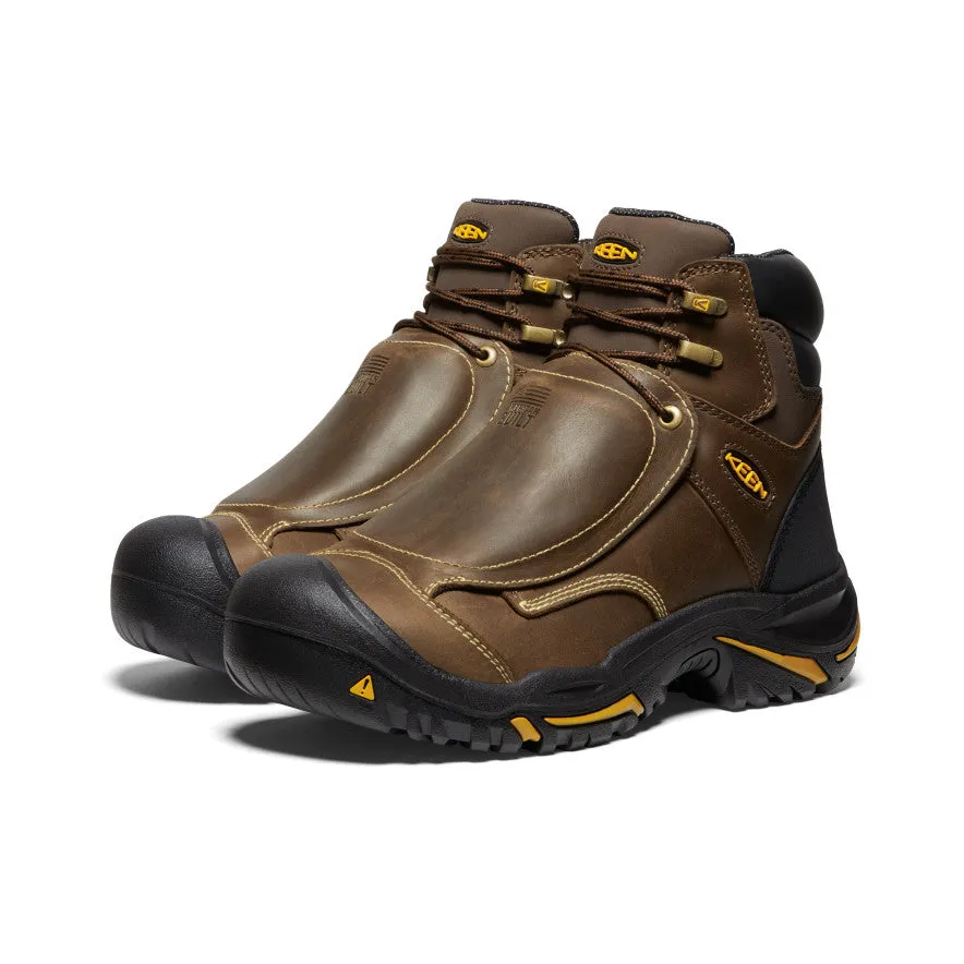 Men's Mt Vernon 6" MET Waterproof Boot (Steel Toe)  |  Cascade Brown