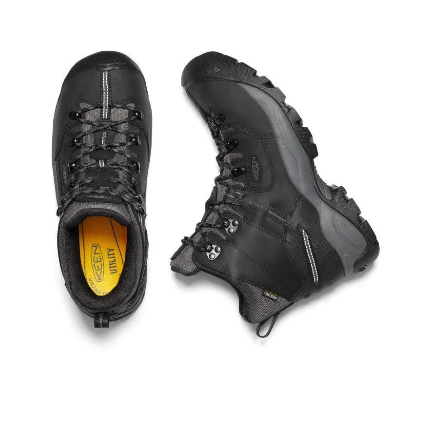 Men's Pittsburgh Energy 6" Waterproof Boot (Carbon Toe)  |  Black/Forged Iron