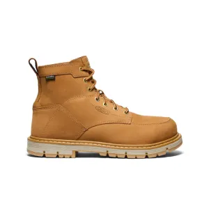 Men's San Jose 6" Waterproof 90 Heel Boot (Aluminum Toe)  |  Bistre/Gum