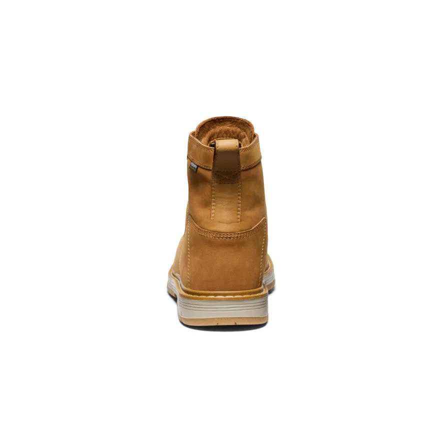 Men's San Jose 6" Waterproof 90 Heel Boot (Aluminum Toe)  |  Bistre/Gum