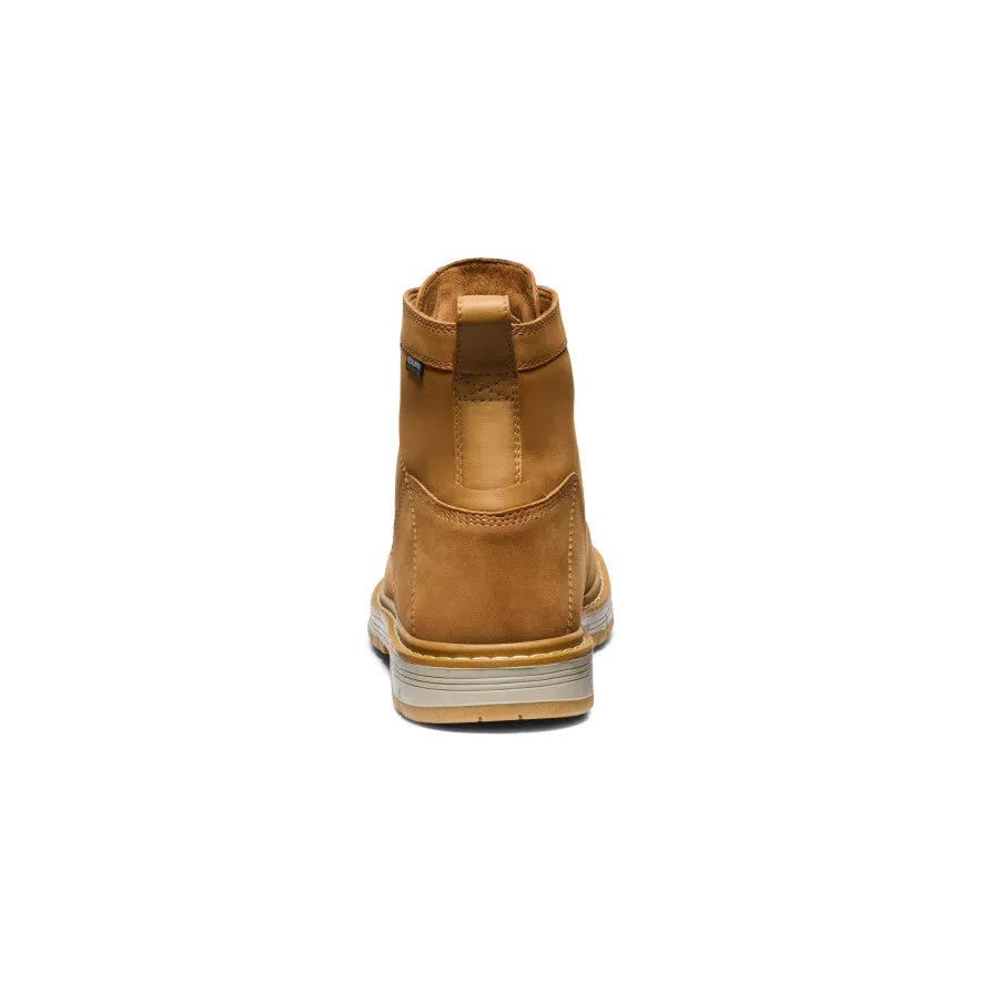 Men's San Jose 6" Waterproof 90 Heel Boot (Soft Toe)  |  Bistre/Gum