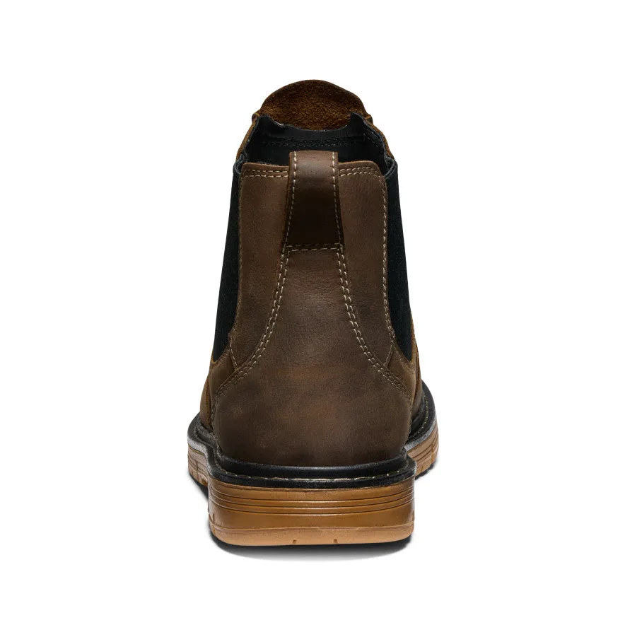 Men's San Jose Chelsea 90 Heel Boot (Aluminum Toe)  |  Cascade Brown/Gum