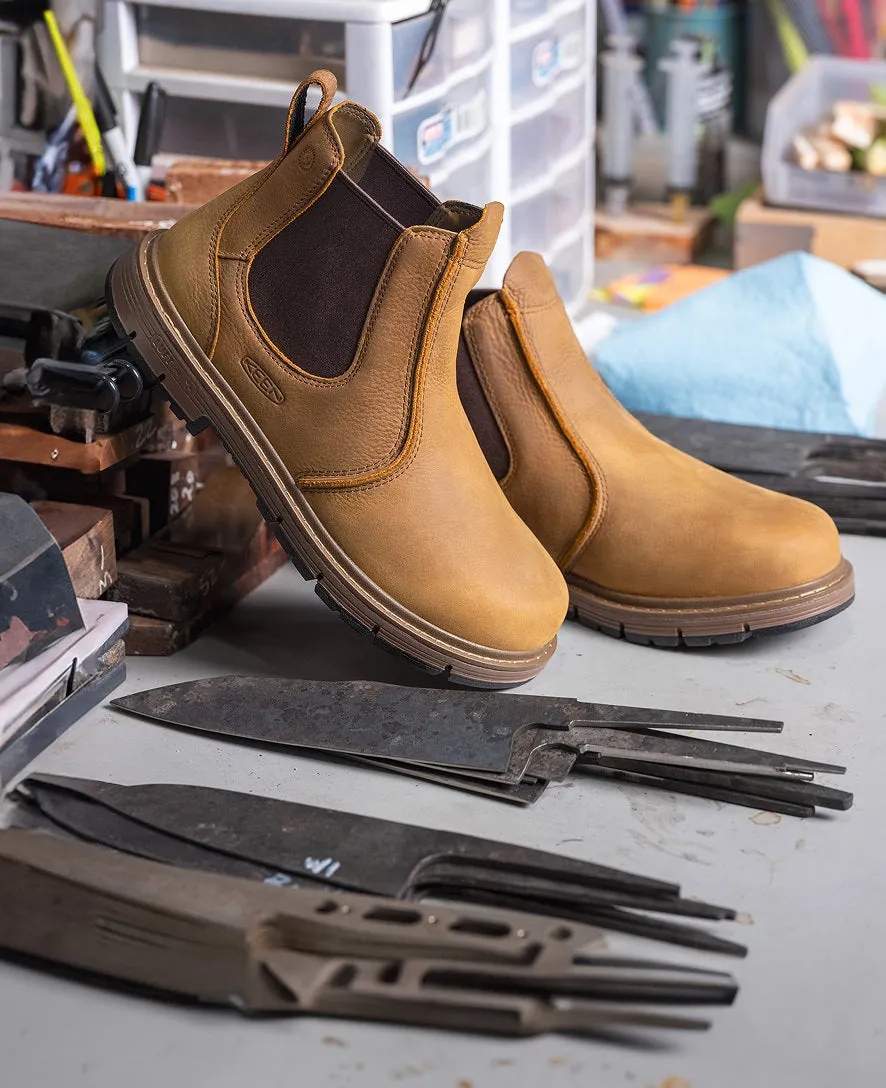 Men's San Jose Chelsea 90 Heel Boot (Soft Toe)  |  Belgian/Gum