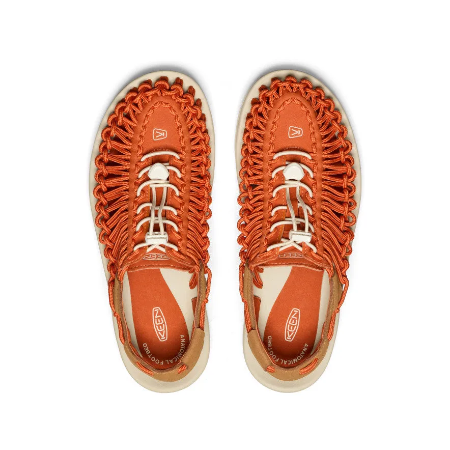 Men's UNEEK Sneaker  |  Gold Flame/Chipmunk