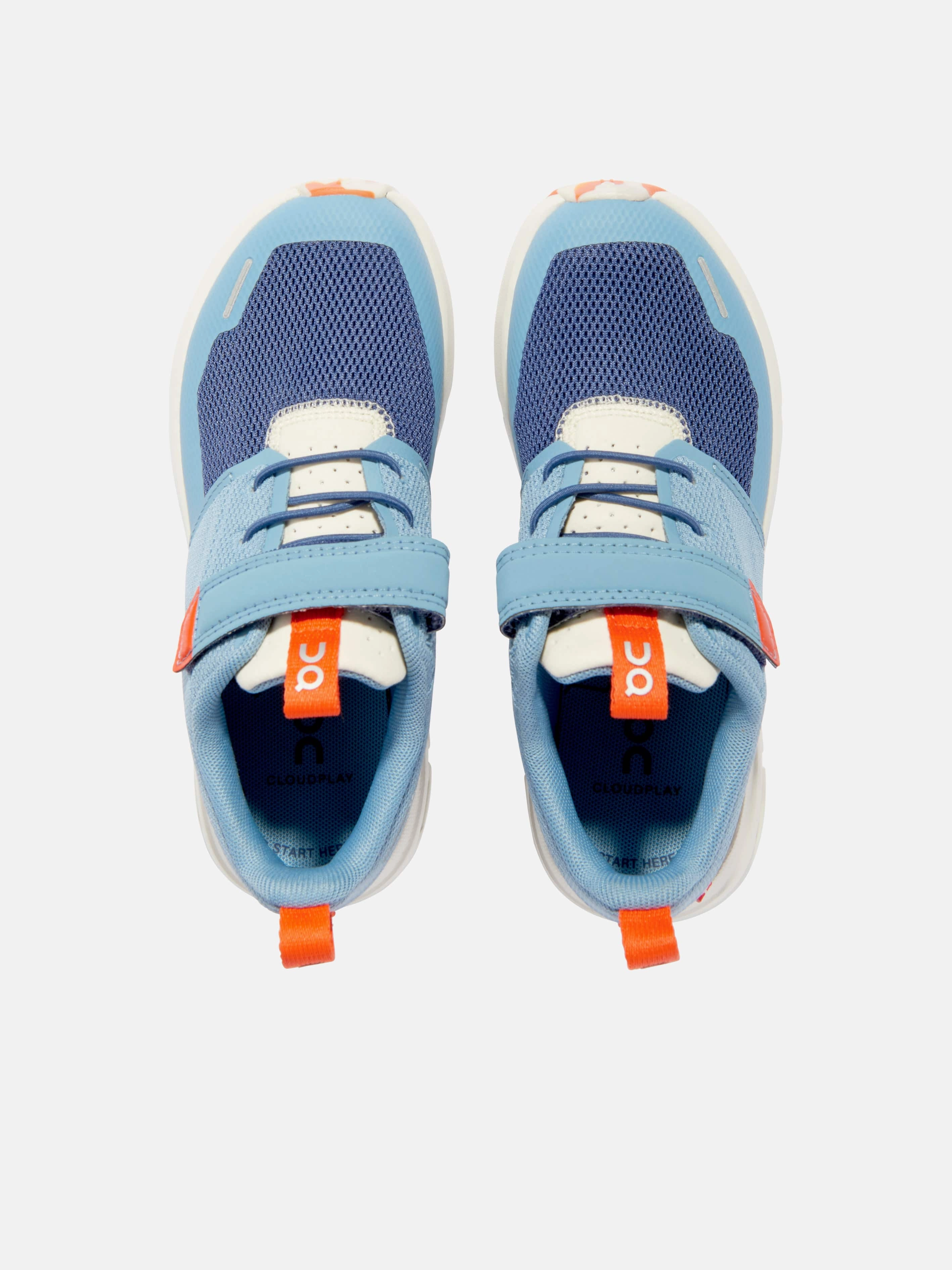 Vibrant Colors Boys Cloud Play Trainers in Blue Adaptable For Any Setting
