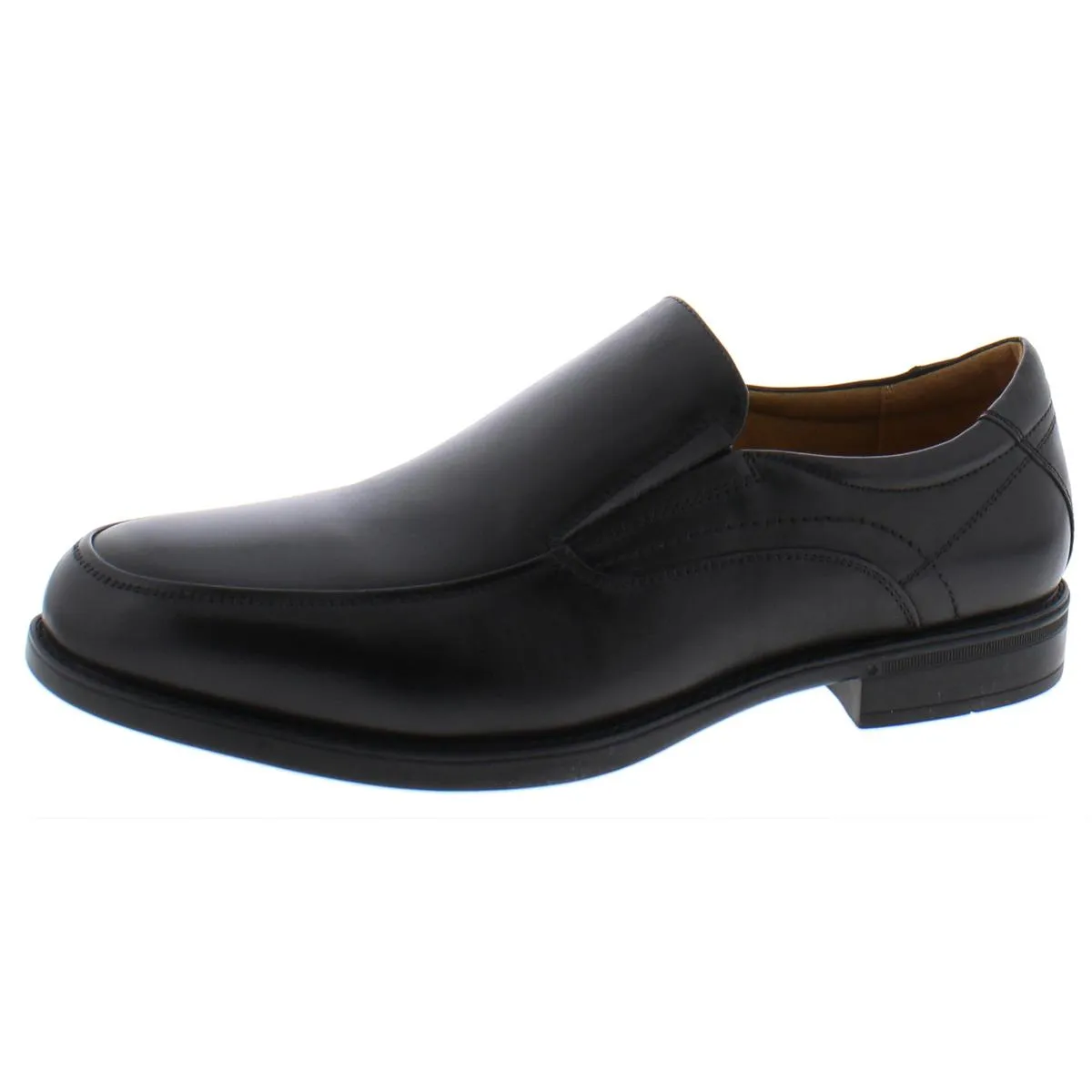 Midtown Moc Mens Leather Slip On Loafers