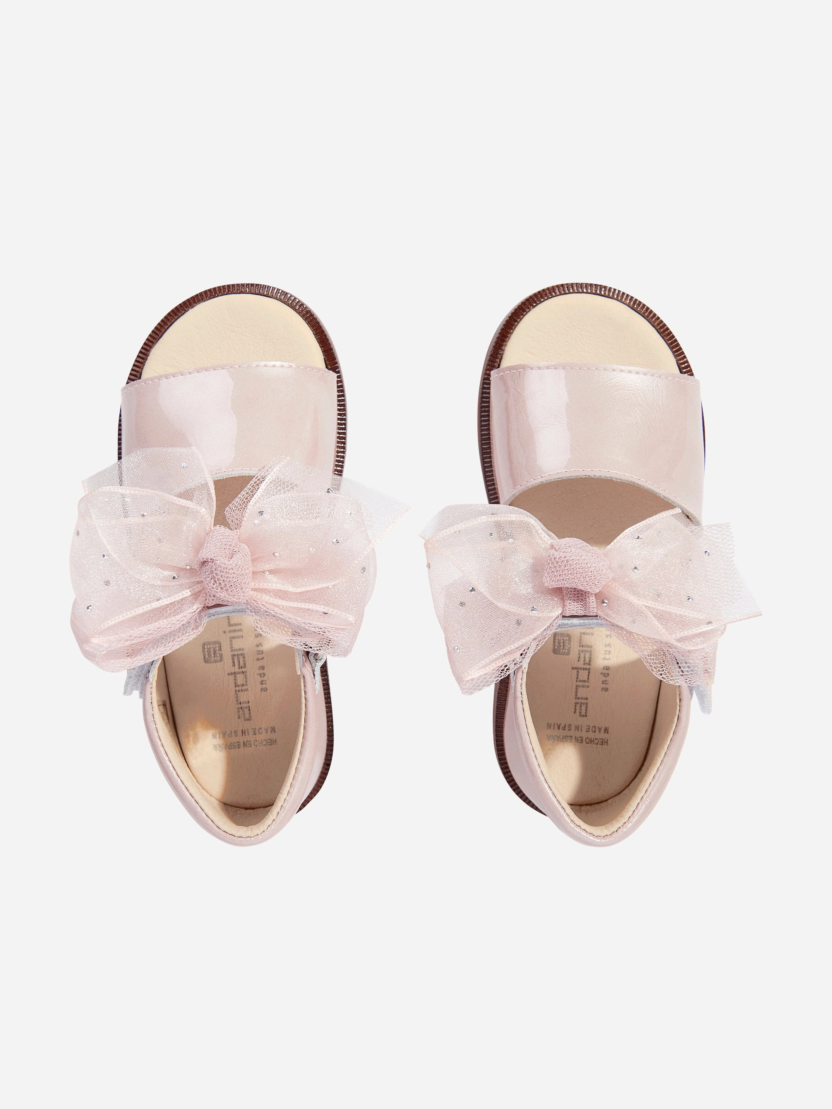 Get It Today Andanines Girls Bow Sandals in Pink