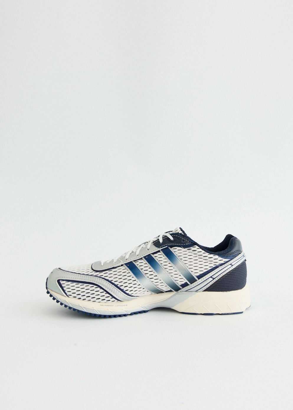 Exterior Pocket x Sporty & Rich Adizero Adios 'Navy' Sneakers