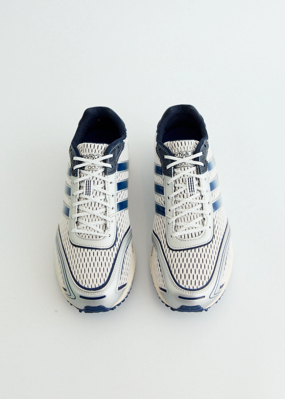 Trolley Sleeve x Sporty & Rich Adizero Adios 'Navy' Sneakers EditorS Pick