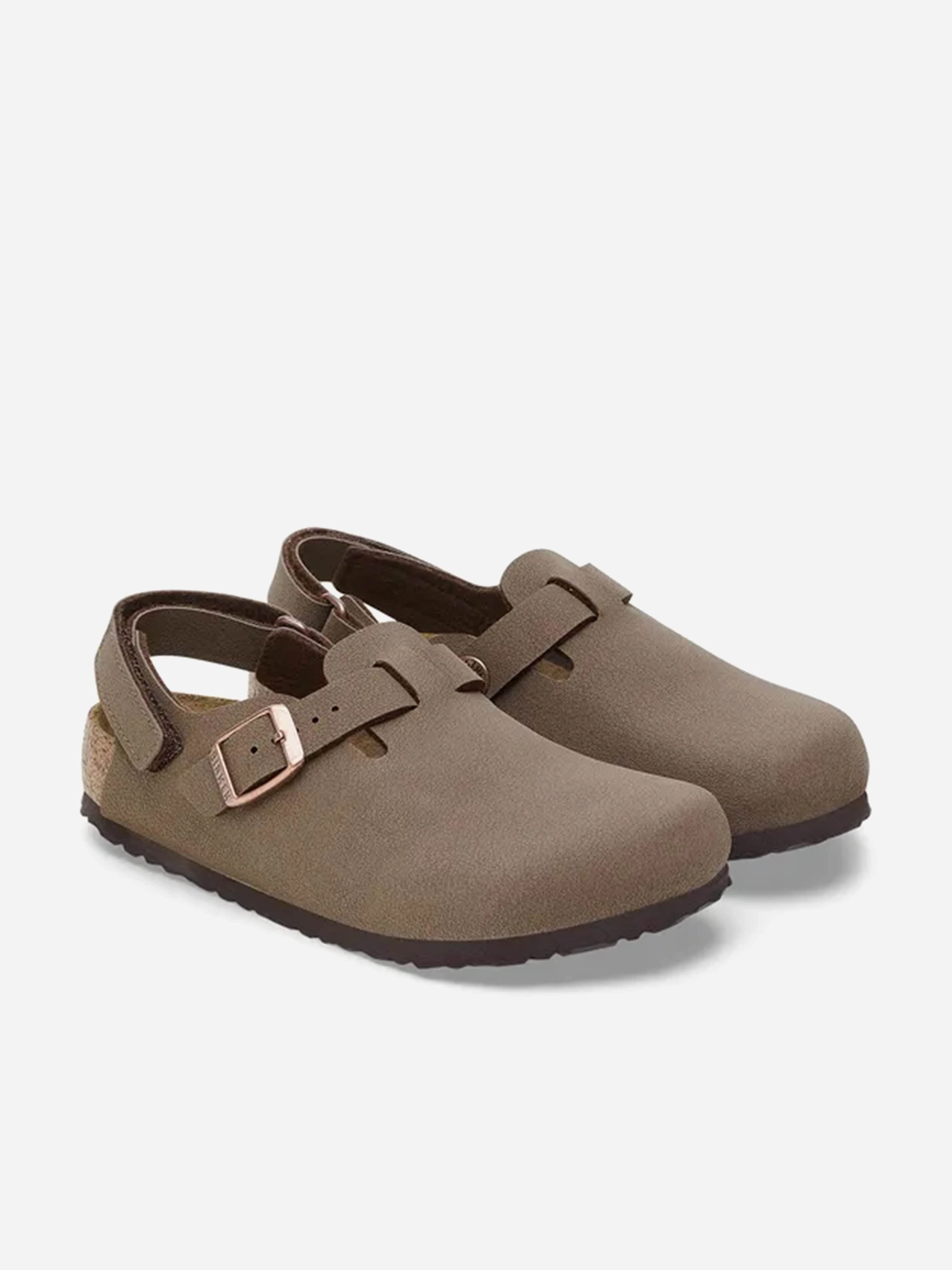 BIRKENSTOCK Kids Tokio Clogs in Brown Save More Today, Elegant, Upgrade Your Essentials