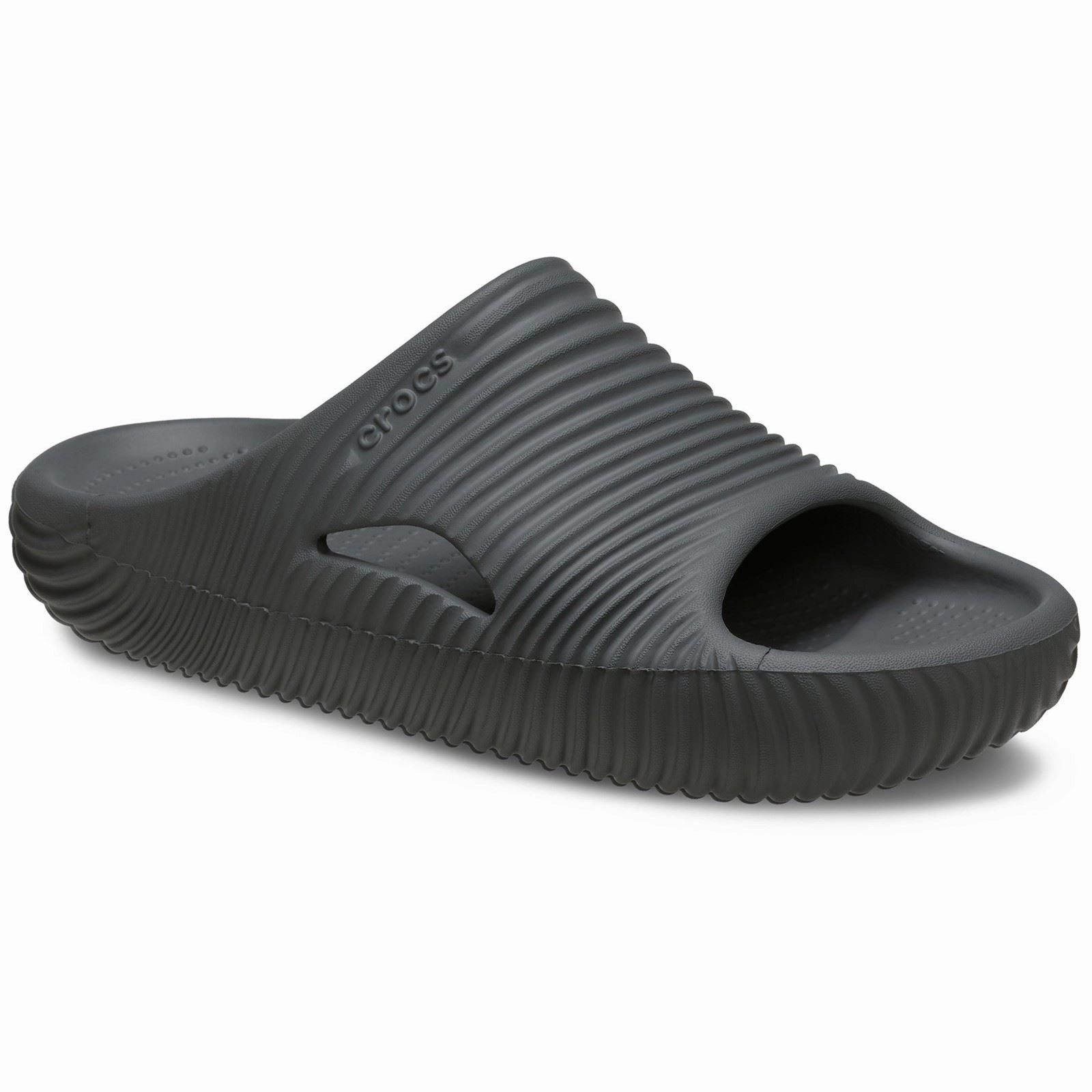Unisex Crocs 210333 Mellow Tide Recovery Slippers Effortless Elegance, Denim, Limited Time Offer
