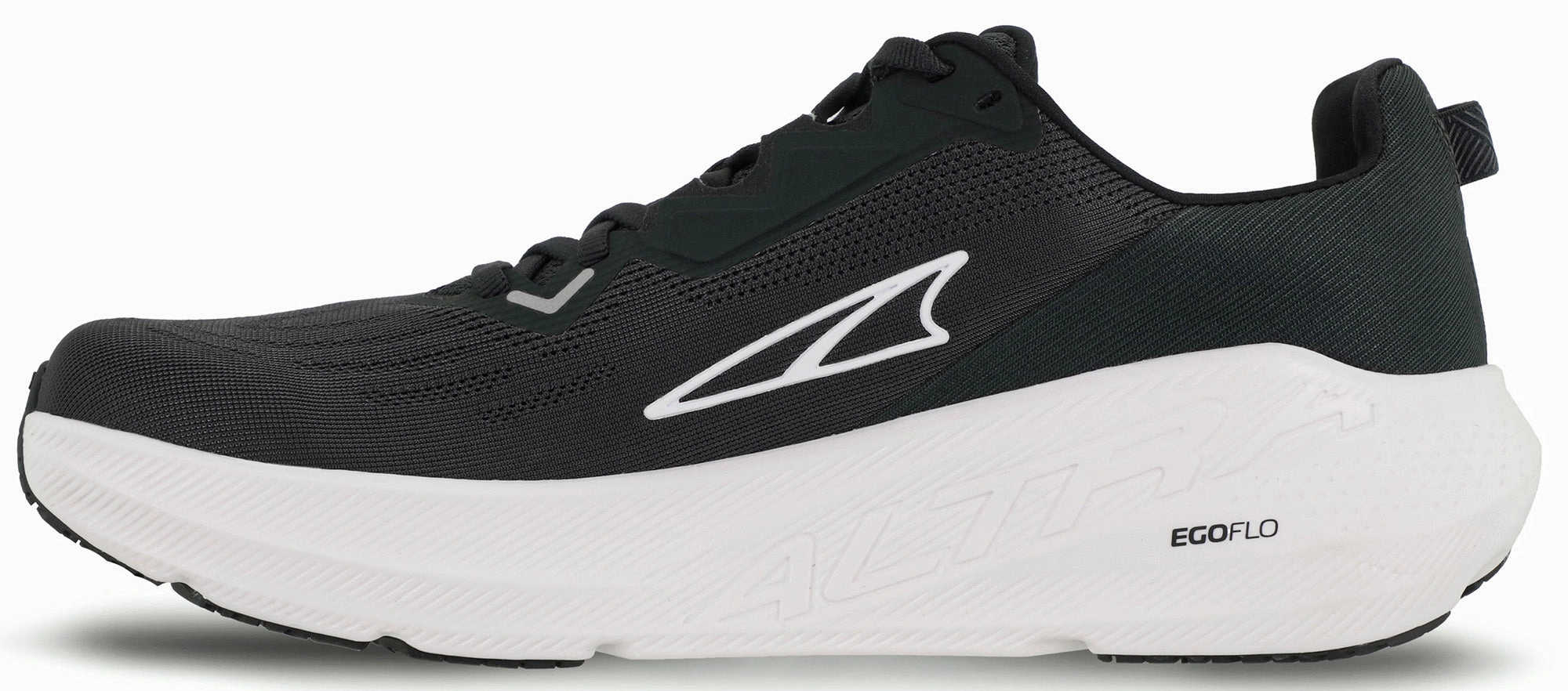 Neoprene, Expandable Altra FWD VIA Mens Running Shoes - Black