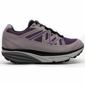 One Click Away, Reinforced Base Monthly offer MBT Simba ATR 2 SYM Textile Synthetic Women's Low Top Plum Trainers Daily Necessity
