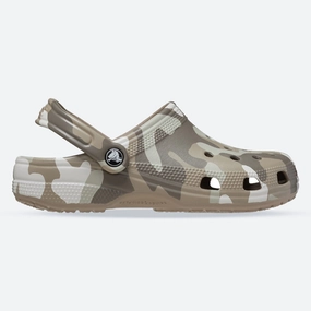Luxury Feel Morning offer Unisex Crocs 206454 Seasonal Camo Sandals Money Saver