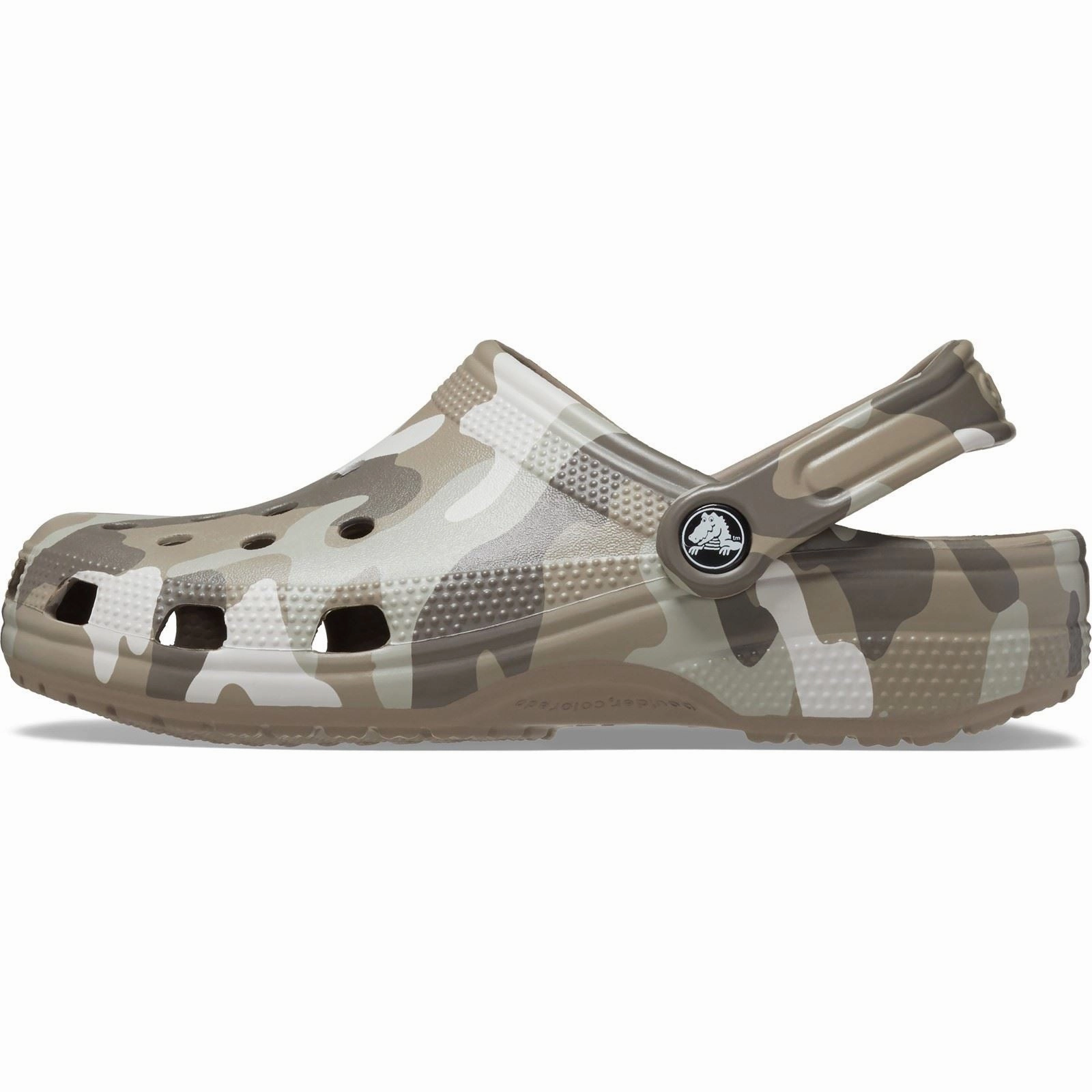 Perfect For Daily Use Unisex Crocs 206454 Seasonal Camo Sandals Minimalist Vibe