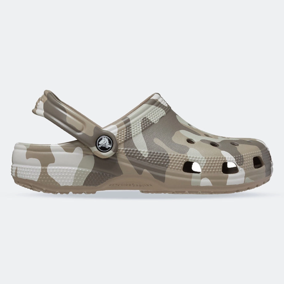 Luxury Feel Morning offer Unisex Crocs 206454 Seasonal Camo Sandals Money Saver