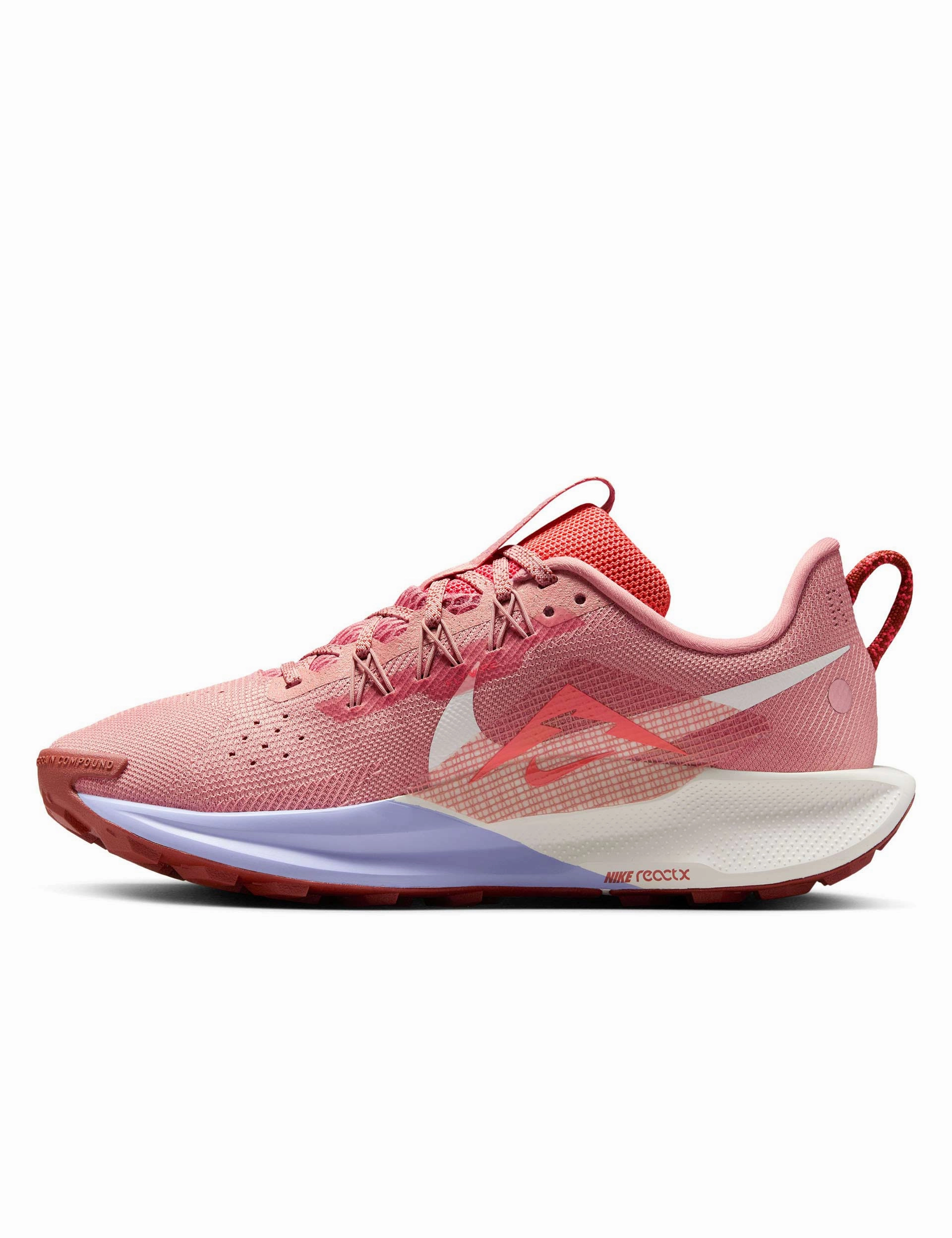 Functional, Gym Tote Bag With Shoe Compartment, Limited Time Offer Pegasus Trail 5 Shoes - Red Stardust/Sail/Lilac Ice/Mars Stone