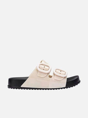 Multi-functional deal Girls Cozy Slide Sandals in Ivory Stylish Flawless Finish
