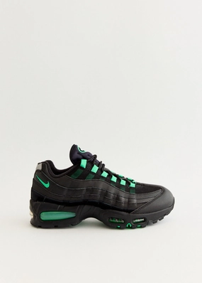 Buy What You Love National promotion Air Max 95 OG 'Black Green Shock' Sneakers High-End