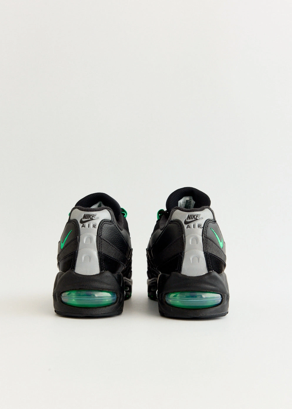 Transparent Pvc Air Max 95 OG 'Black Green Shock' Sneakers