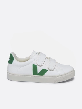 Nearly Out of Stock Veja Kids Esplar ChromeFree Leather Trainers in White Limited-time benefit purchase Shop Exclusive Styles, Style Meets Function, Buy Now