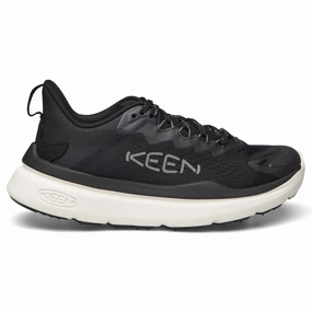 Metallic, Luxury New arrival Keen WK450 Textile Synthetic Women's Comfort Black Star White Trainers Classic color offer