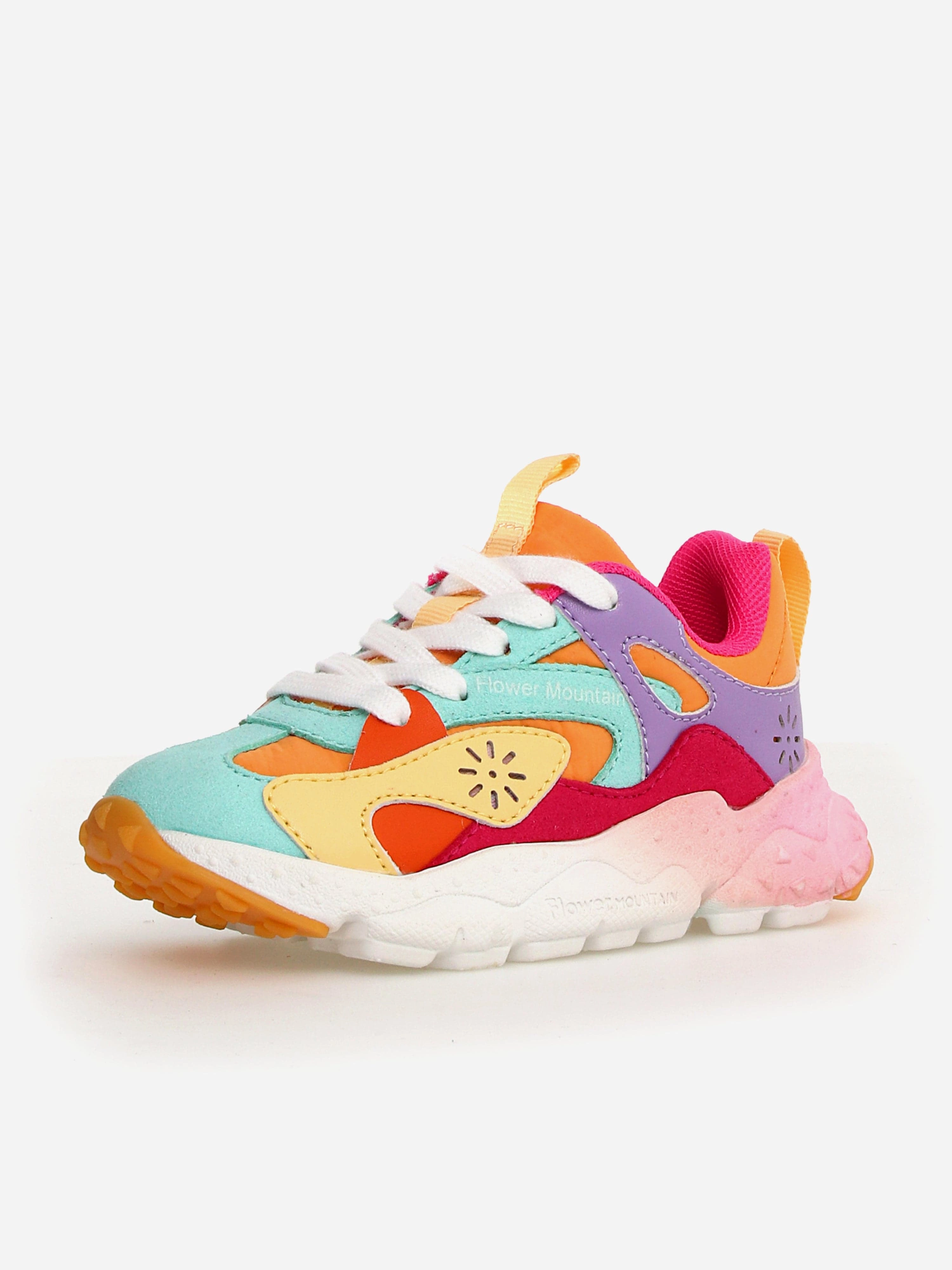Versatile Functionality Kids Saburo Trainers in Multicolour Built For Movement