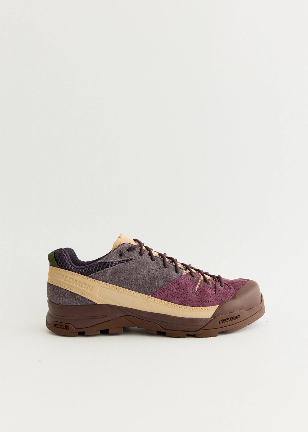 Leather, Stay Comfortable All Day, Top Handle Goal-achieving offer X-ALP Suede 'Plum Perfect' Sneakers Value deal