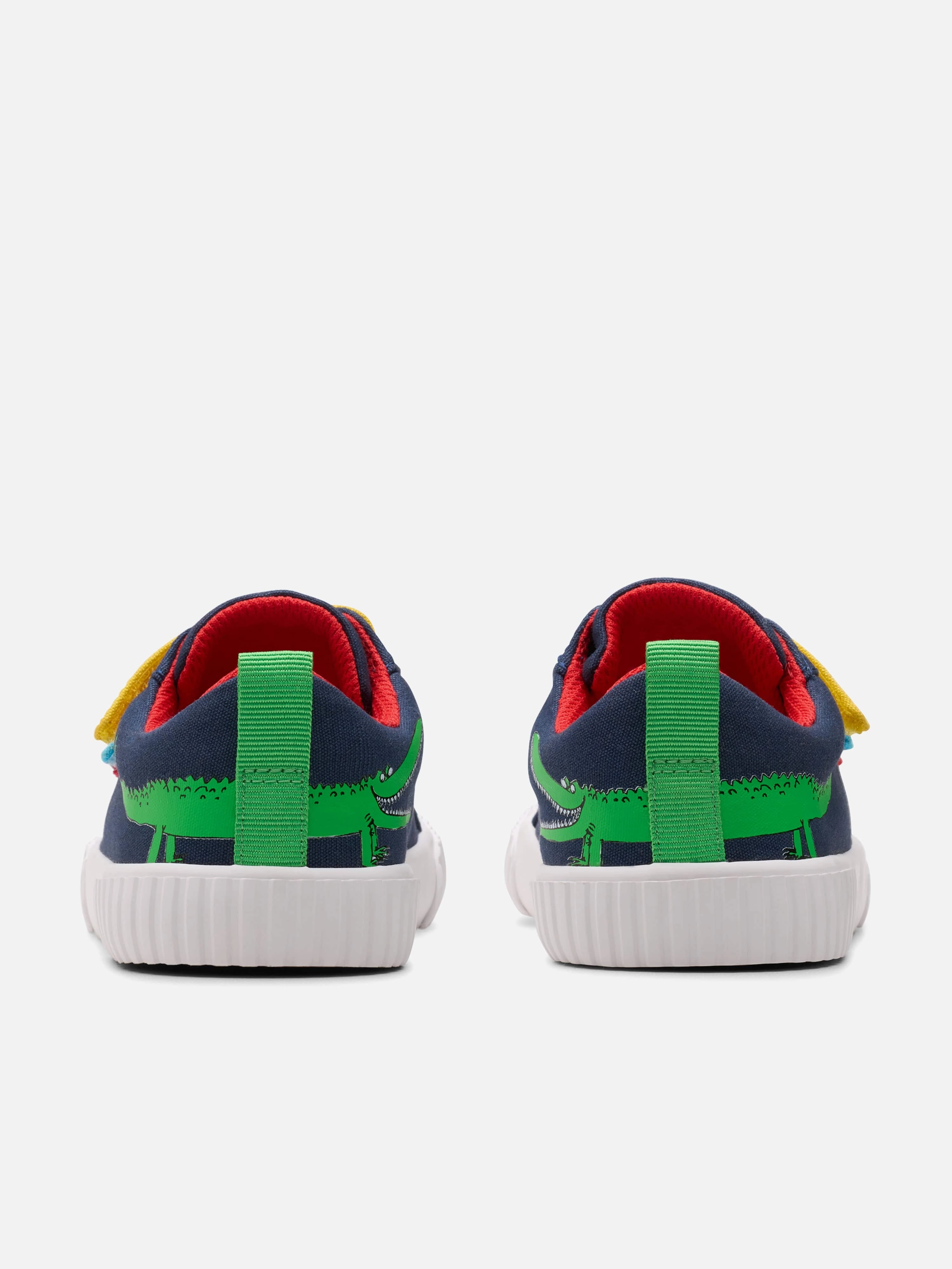 Discover New Arrivals Clarks Kids RD Foxing Ace Trainers in Navy