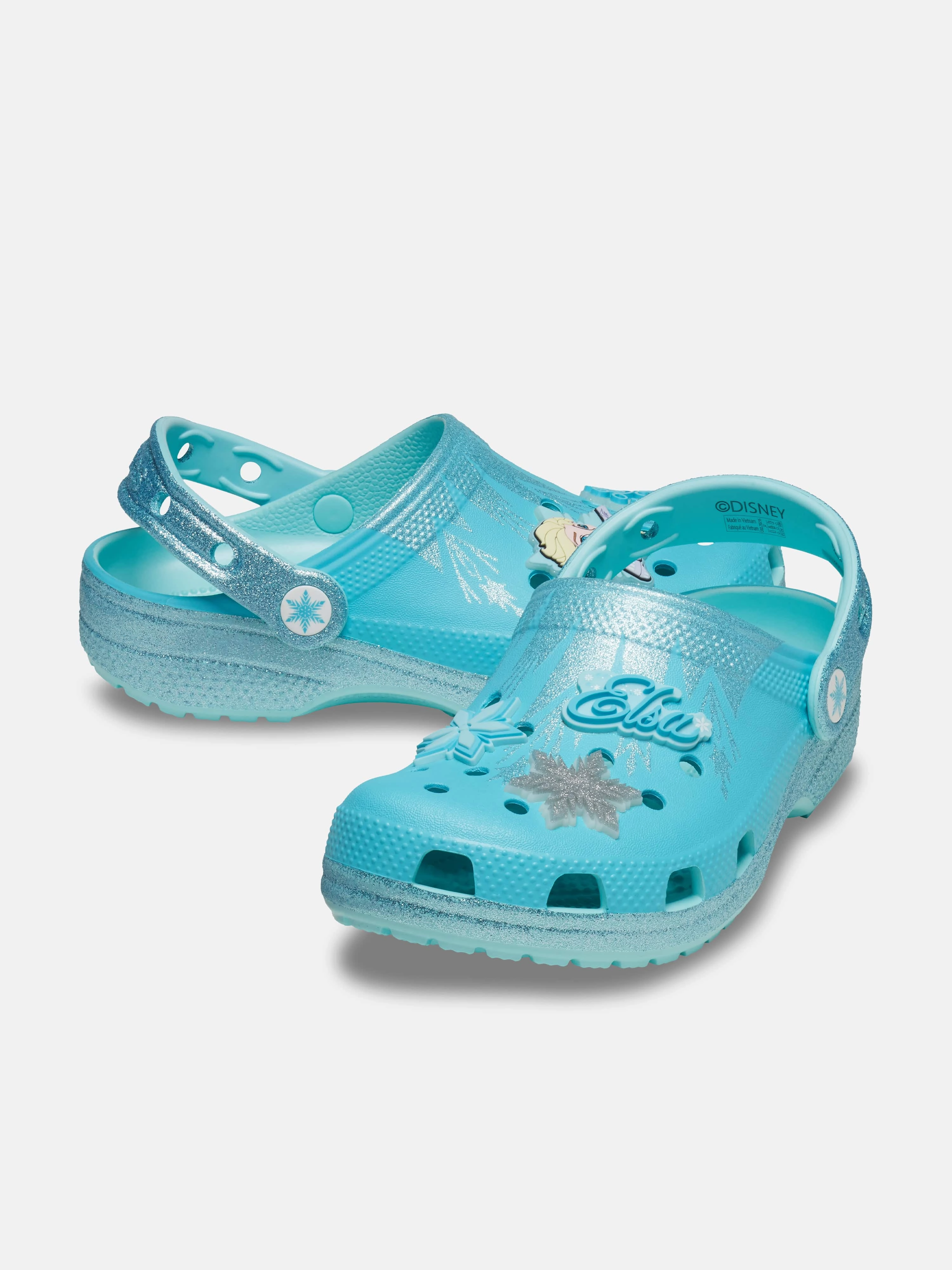 Large Duffel Bag For Weekend Trips Crocs Girls Frozen Elsa Classic Clog in Blue Buy Smart