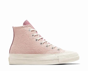 Retro New Tech Converse Chuck 70 Hi Weekend Style Croc-Embossed
