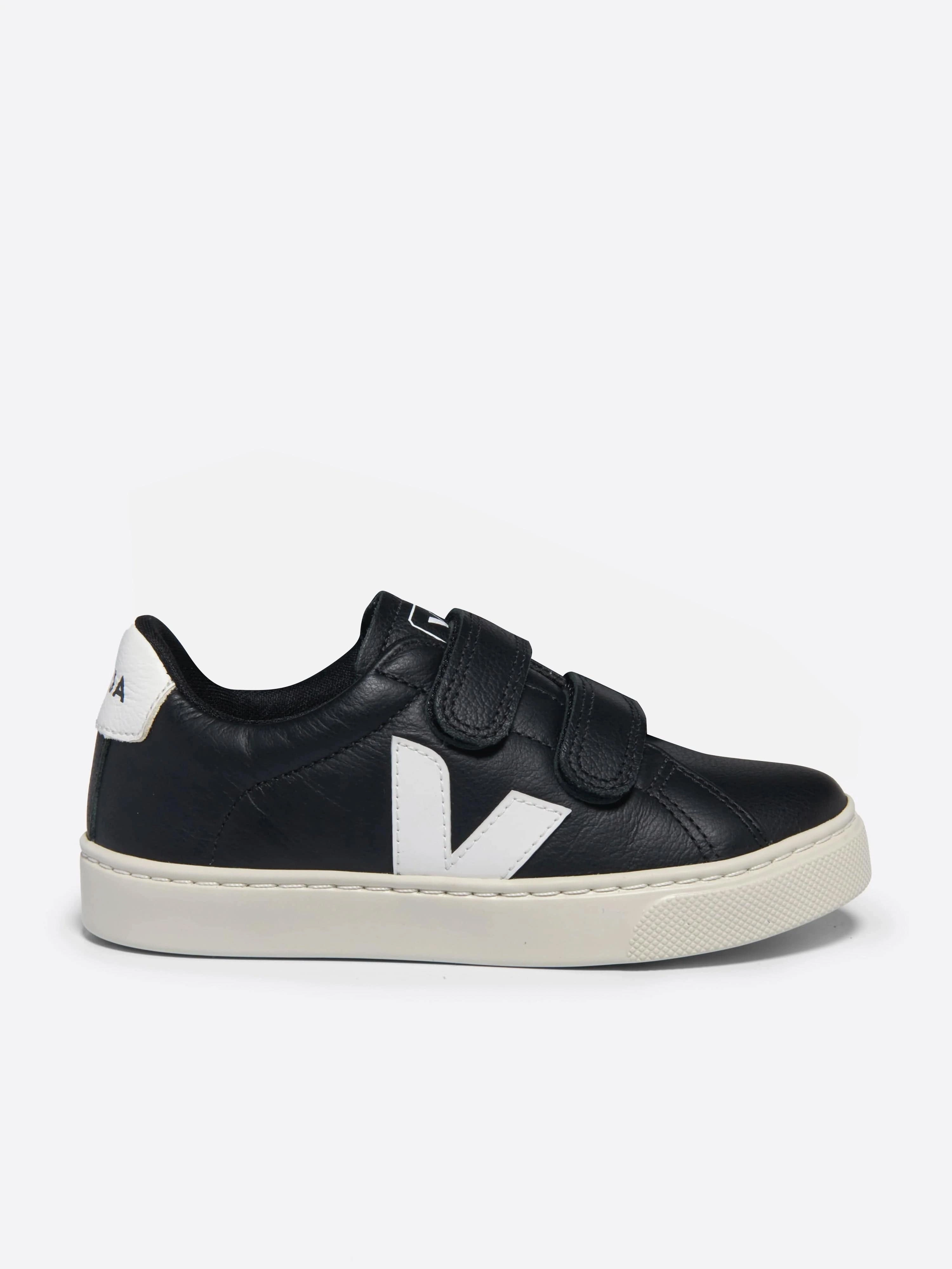 New Tech Kids Leather Esplar Trainers in Black Free returns Nylon, Breathable Build, Business
