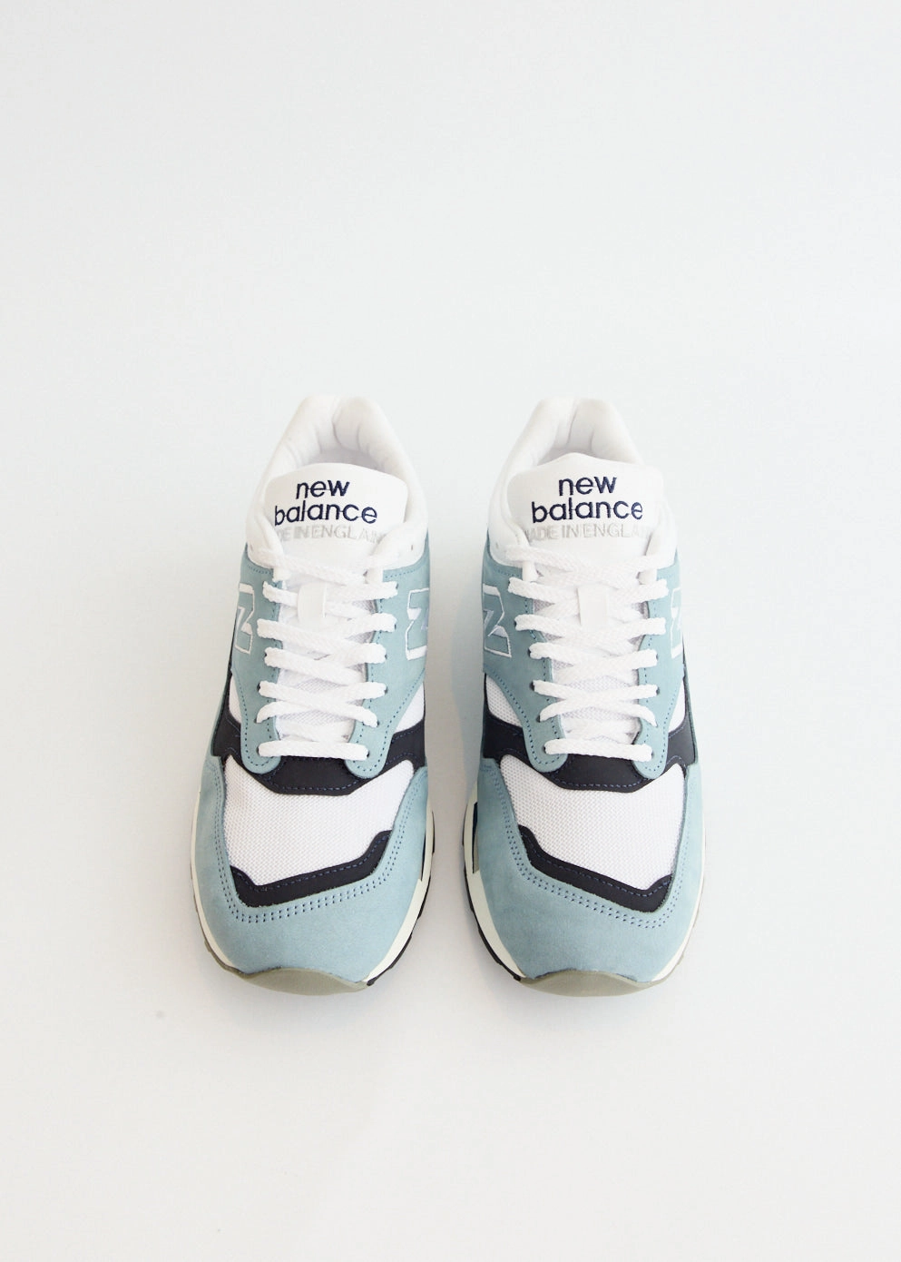MADE in UK 1500 'Ashley Blue' Sneakers Clutch With Magnetic Snap Closure, Travel-Friendly