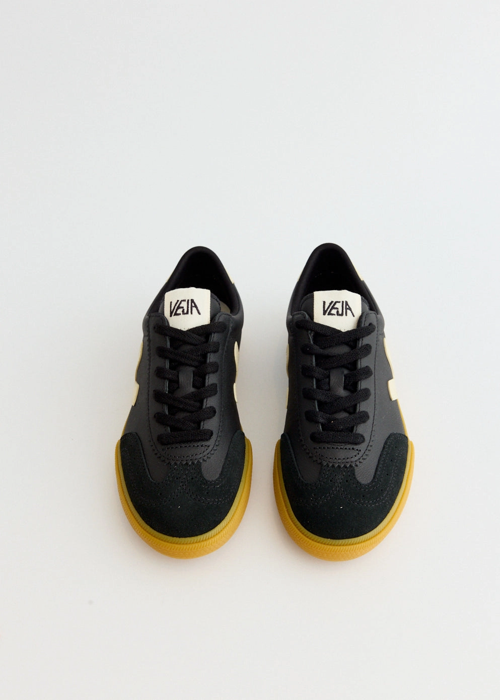 Faux Leather, Vinyl Volley Sneakers