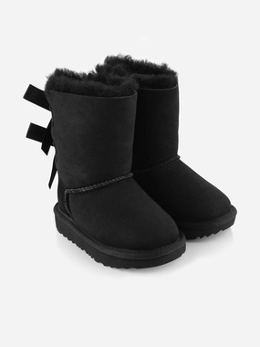 Newsletter discount UGG Girls Suede Bailey Bow II Boots Study Goodie Polished Details, Versatile Everyday Style, Vibrant Colors