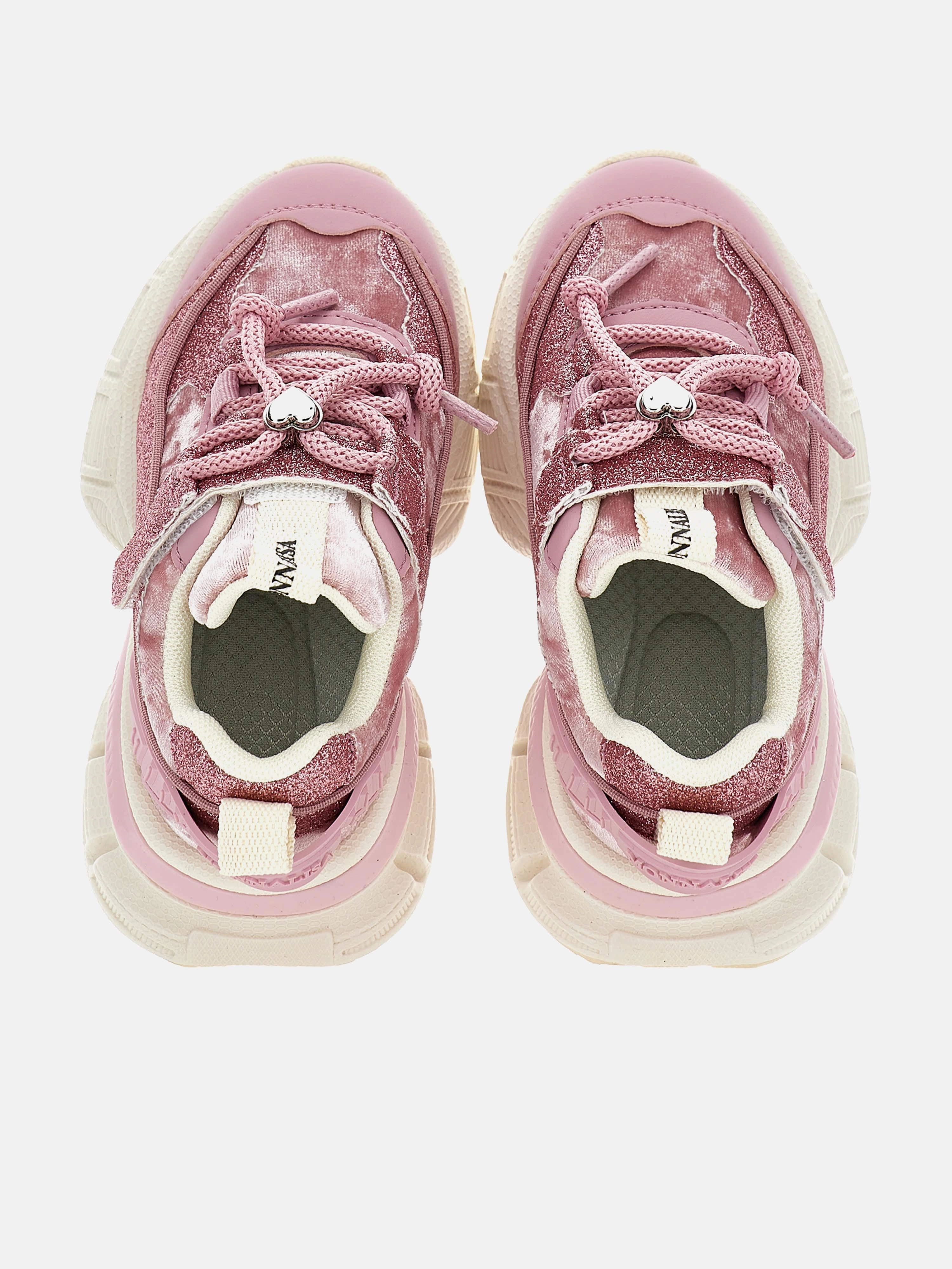 Girls Chunky Glitter Trainers in Pink Fits Any Lifestyle, WomenS Leather Tote Bag, Best Deal Online