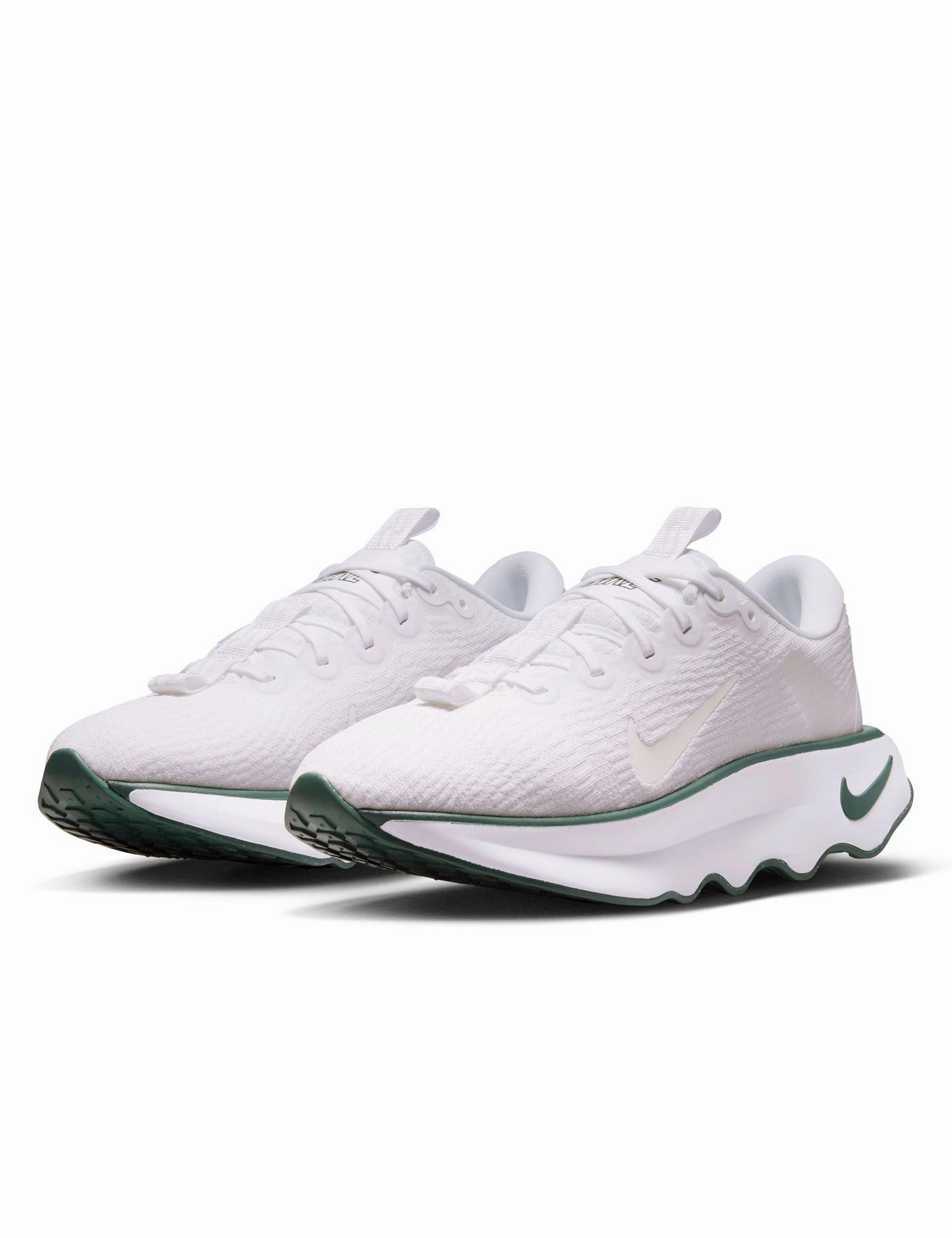 Motiva Shoes - White/Summit White/Vintage Green Next-Level Gear, Magnetic Snap
