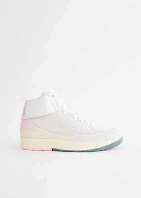 Side Pocket Official Guarantee Women's Air Jordan 2 Retro 'Soft Pink' Sneakers Cutting-edge discount Great For Gifting